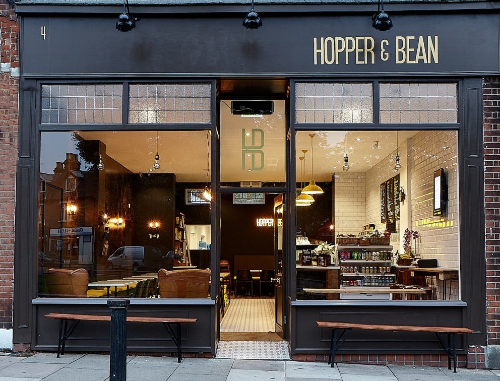 Hopper & Bean | Hopper & Bean Shop Front | Interior Designers